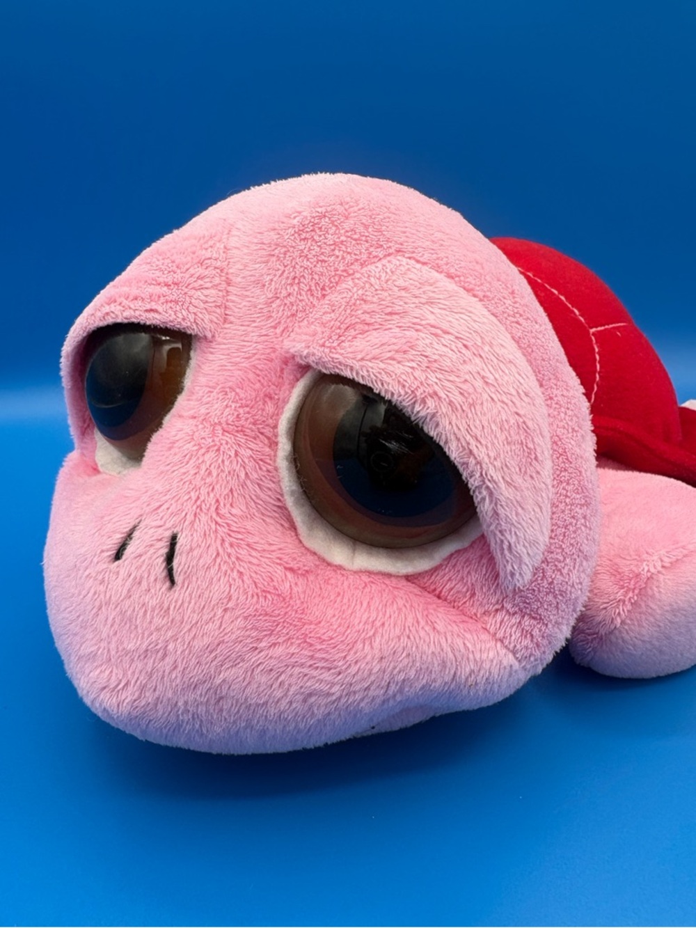 Vintage Russ Berrie Li'l Peepers "Squirtle" Pink Turtle